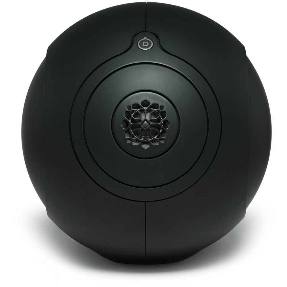 Devialet Phantom Ultimate wireless speaker with sleek design and premium finish, delivering powerful 108 dB sound.