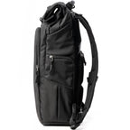 Think Tank FocusPoint RollTop video equipment bag with adjustable straps and durable material for secure gear storage.