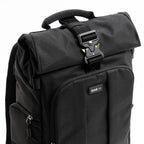 Think Tank FocusPoint RollTop video equipment bag with padded interior and adjustable straps for secure gear transport