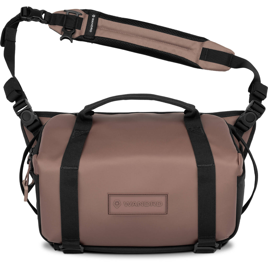 Wandrd Rogue Sling video equipment bag showing adjustable strap, spacious compartments, and durable design for camera gear storage.