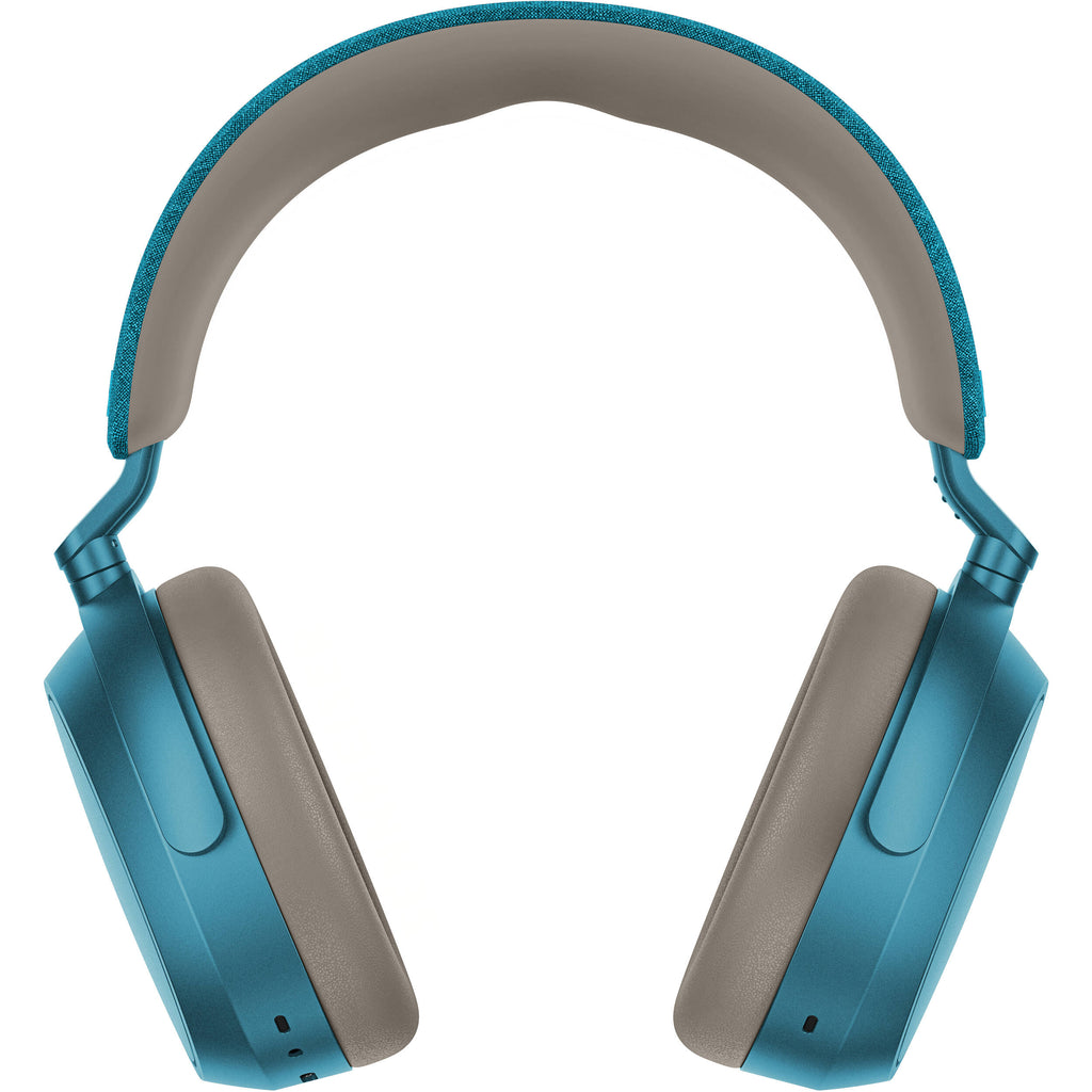 Sennheiser Momentum 4 Wireless headphones with over-ear design, black color, and cushioned ear cups for comfortable listening.