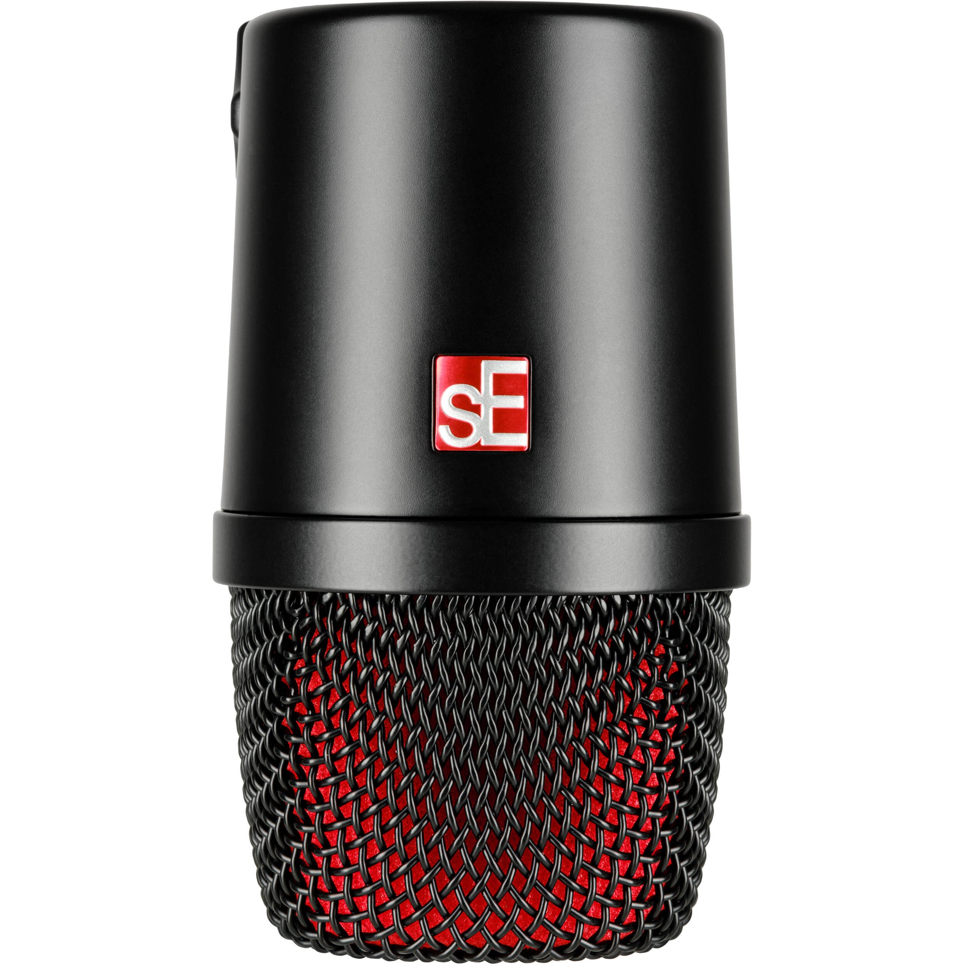 sE Electronics V KICK dynamic microphone for kick drums and percussion, with rugged build and professional audio quality.
