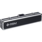 ASM Diosynth synthesizer with multiple knobs and controls, featuring a sleek black design and digital display screen.