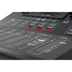 Alto Professional TMD16 digital mixer with multiple channels, knobs, and input/output ports for professional audio mixing.