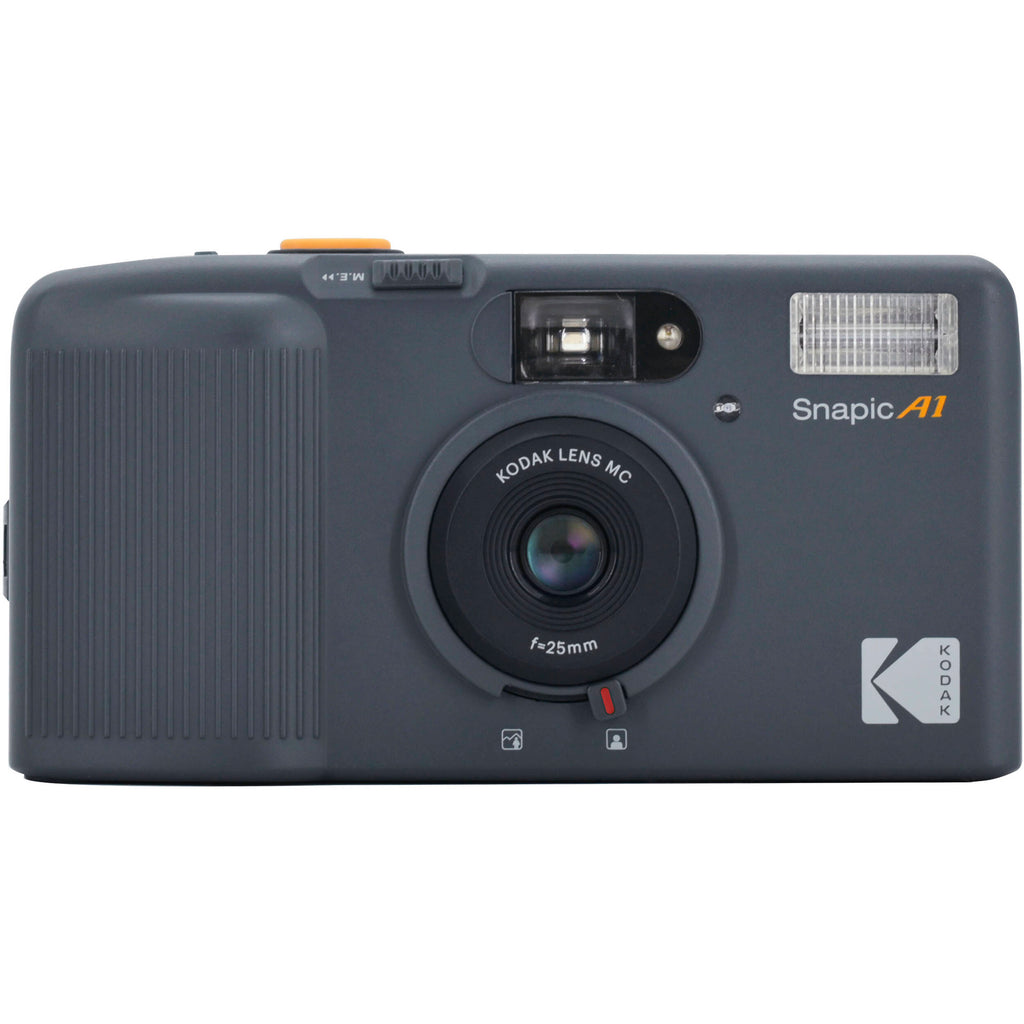 Kodak Snapic A1 instant compact camera with black body and lens, designed for quick photo printing and easy portability.