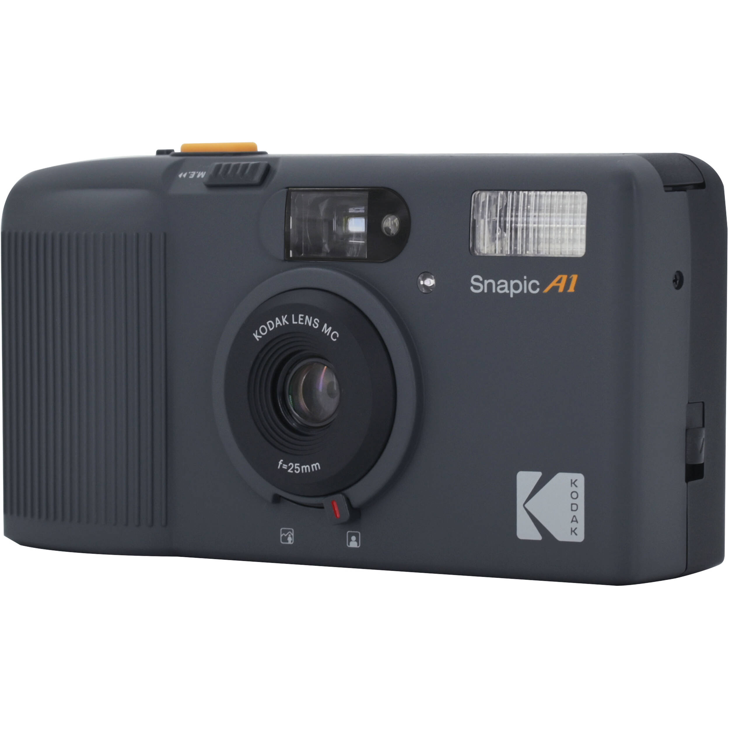 Kodak Snapic A1 instant compact camera with black body and lens, ready for quick photo printing and casual photography.