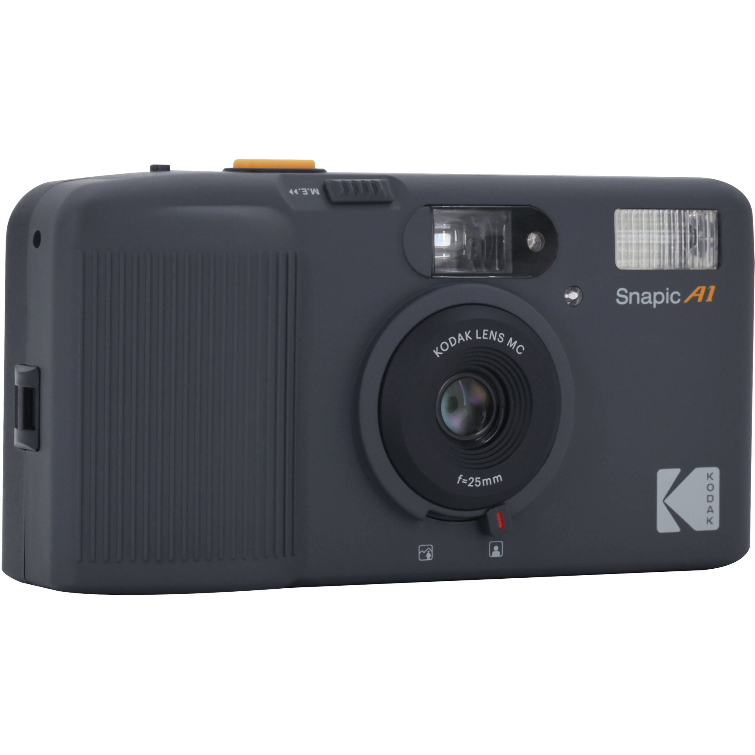 Kodak Snapic A1 instant compact camera with black body and lens, designed for quick photo printing and easy handheld use.