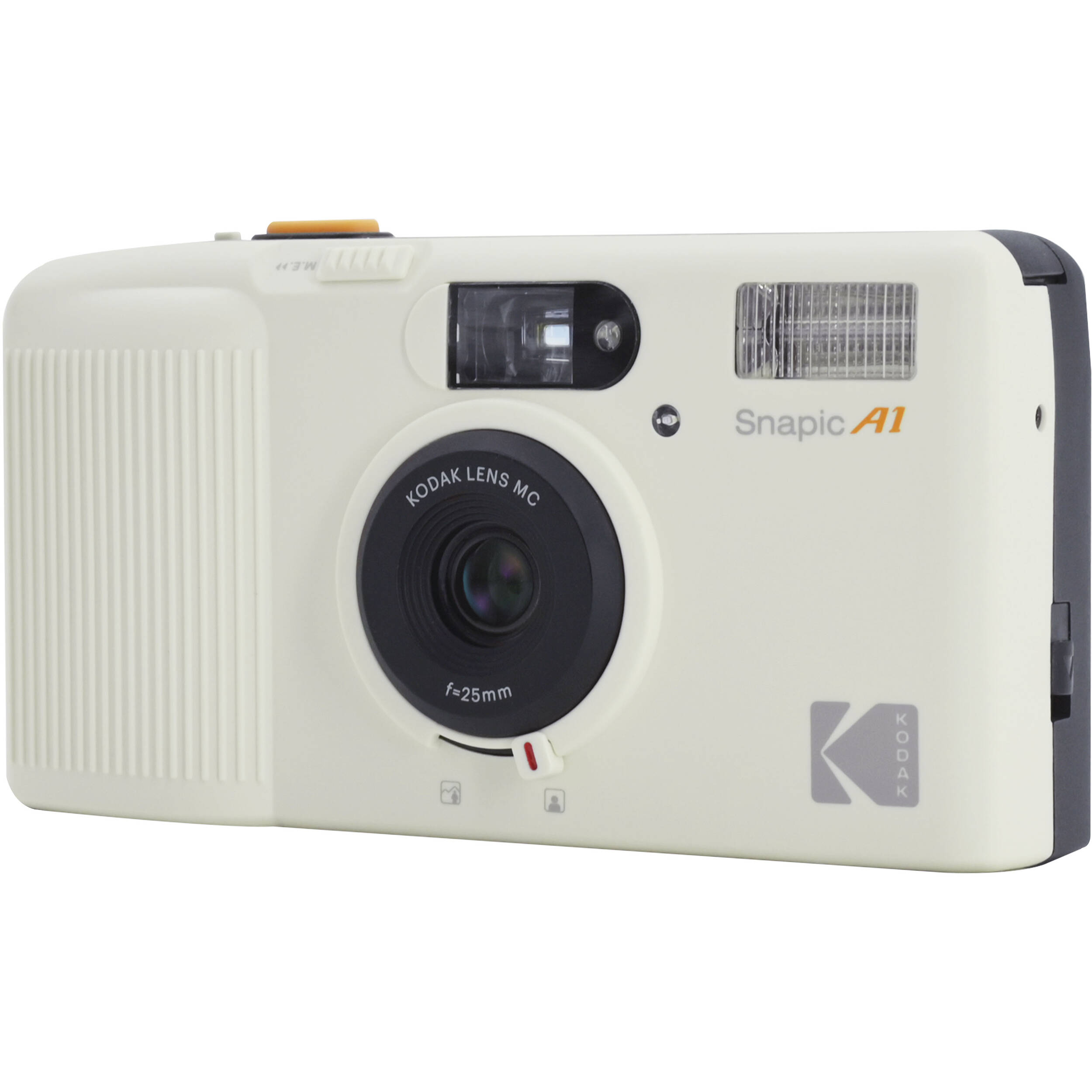 Kodak Snapic A1 instant compact camera with lens, viewfinder, and colorful design, ideal for quick photo printing.
