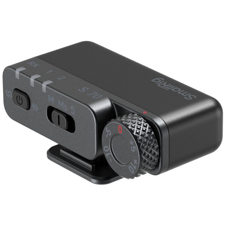 SmallRig S70 Wireless Microphone (2TX + 2RX + Charging Case