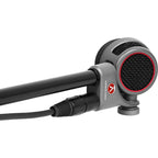 Austrian Audio OC-B6 condenser microphone with professional black finish, featuring a cylindrical body and silver grille for studio recording