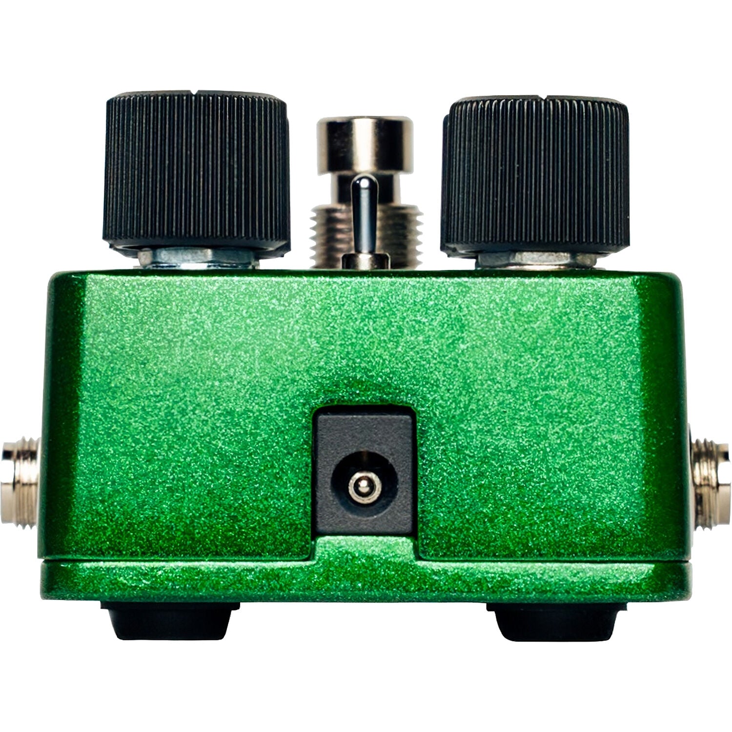 Electro Harmonix Nano Bass Big Muff Pi 2 guitar pedal with black casing and control knobs for bass distortion and sustain.