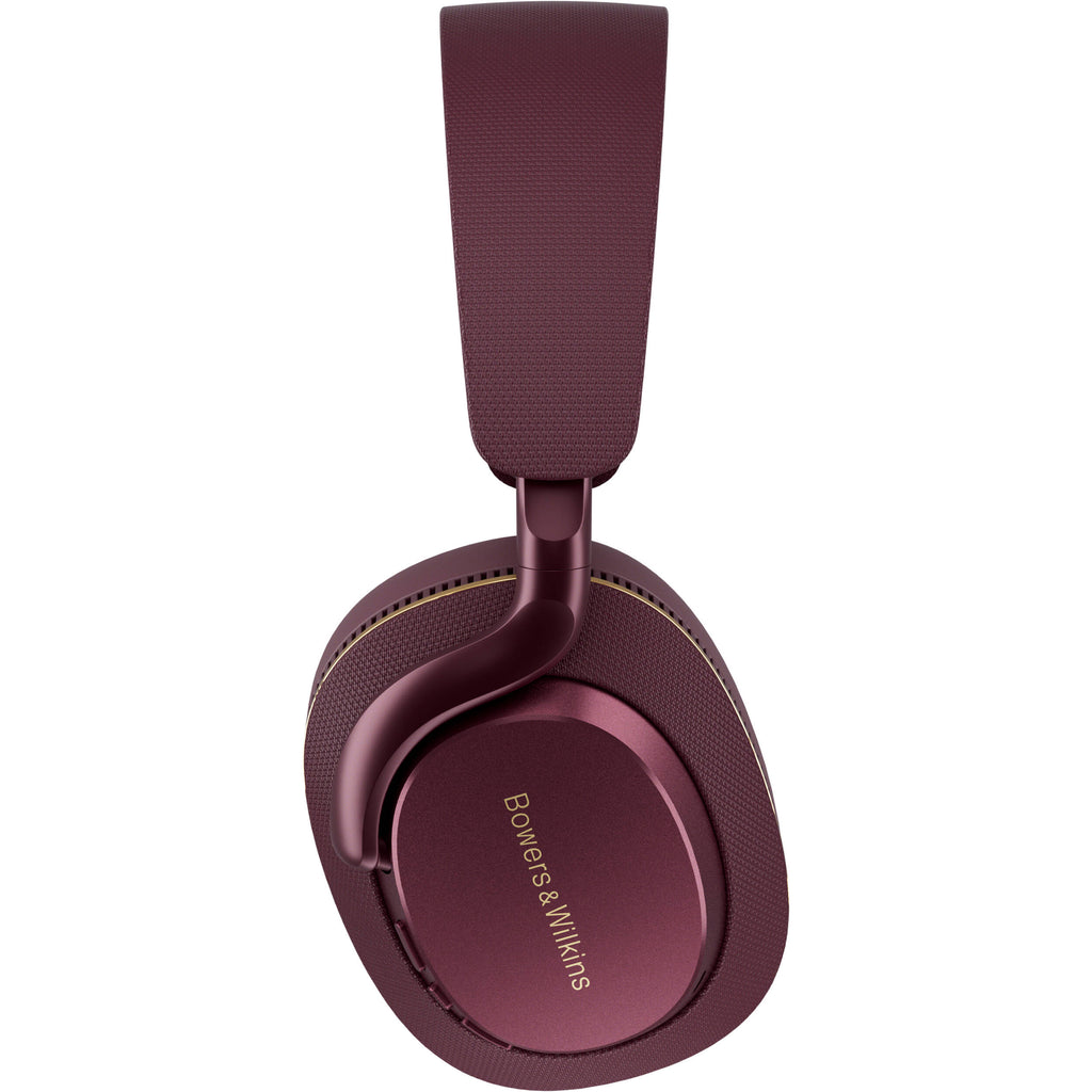 Bowers & Wilkins Px7 S3 wireless headphones with over-ear design, black color, and plush ear cushions.
