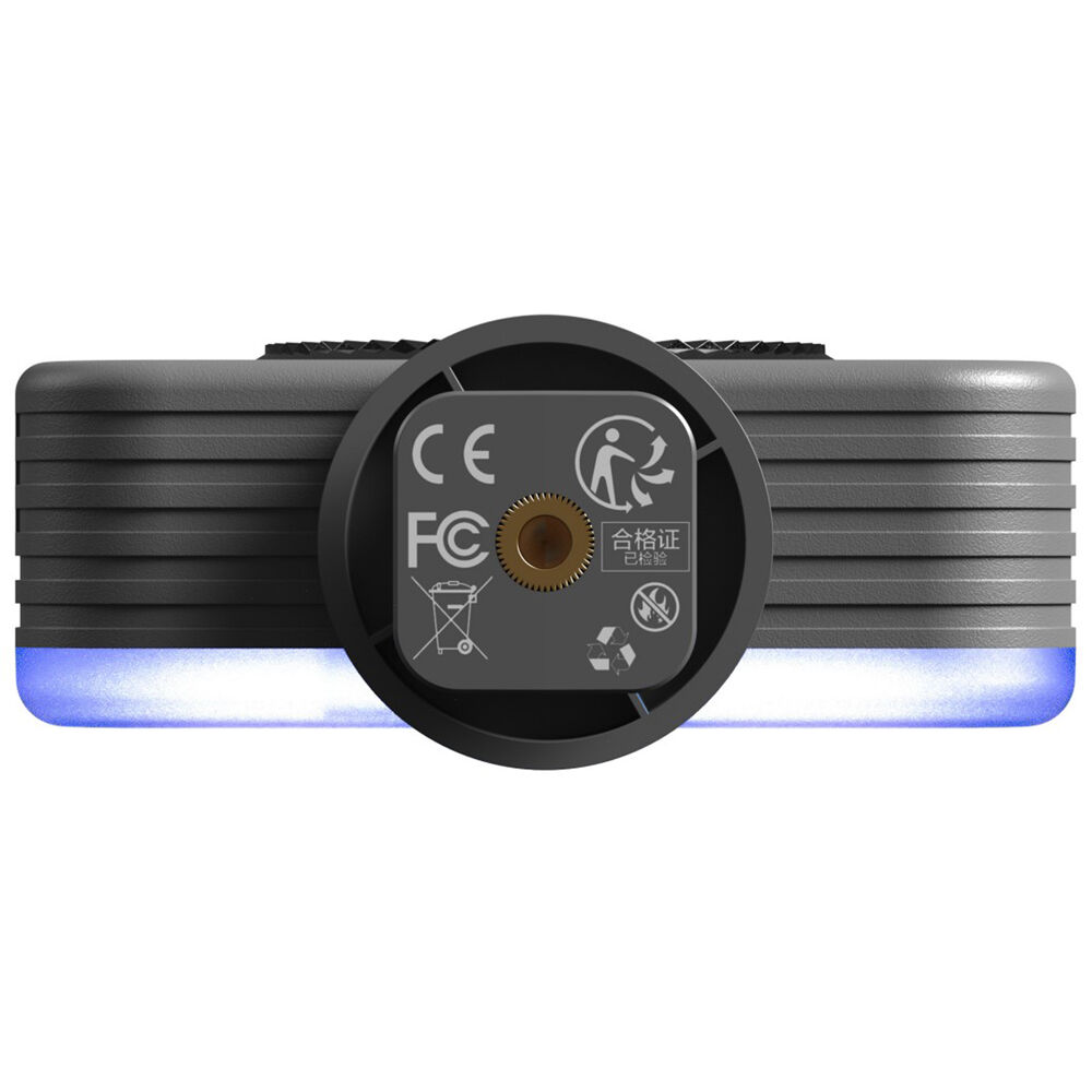 SmallRig Neo mini LED video light P108 RGB light showing compact design and adjustable color settings for film and photography.