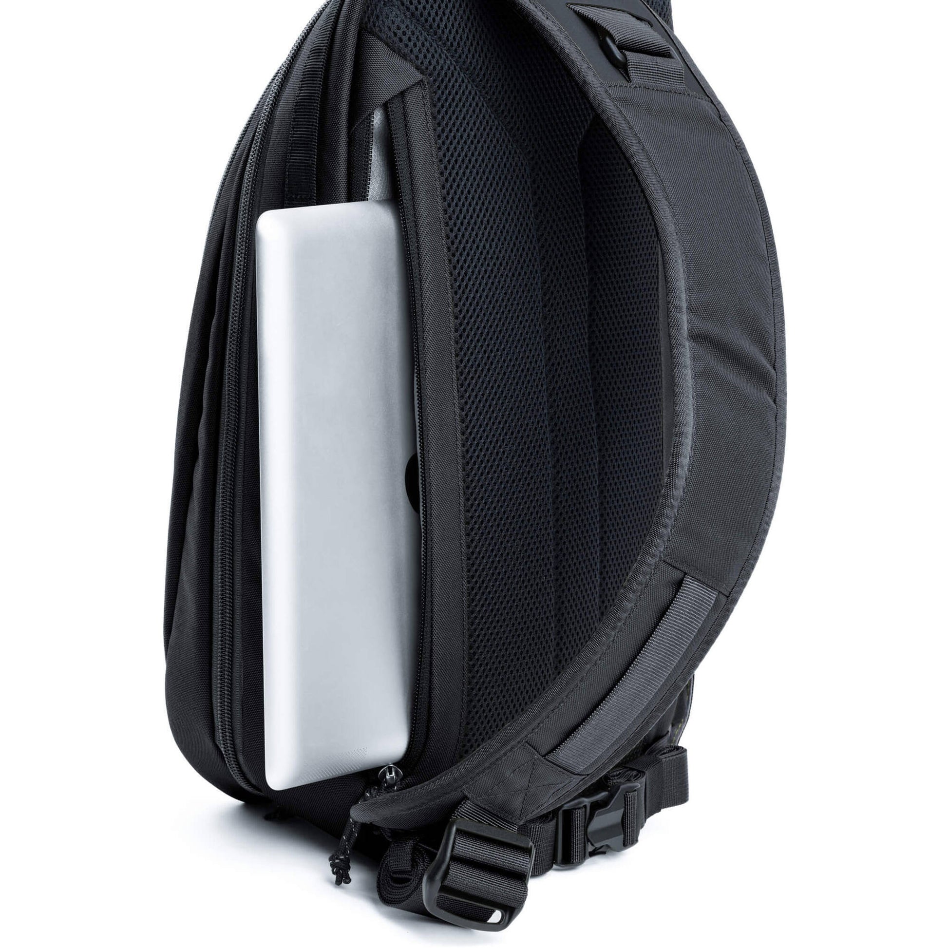 Think Tank TurnStyle video equipment bag with adjustable strap and multiple compartments for camera gear and accessories.