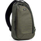 Think Tank TurnStyle video equipment bag with adjustable strap and multiple compartments for camera gear and accessories.