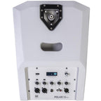 HK Audio POLAR 12 MK2 active column speaker with sleek design and multiple speaker drivers, ideal for professional sound reinforcement.