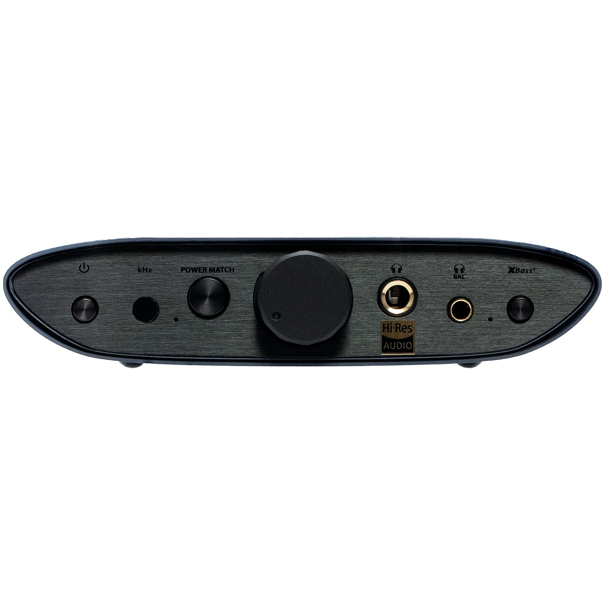 iFi Audio ZEN Air DAC 2 headphone amplifier and DAC with sleek design and multiple connection ports visible on the front panel.