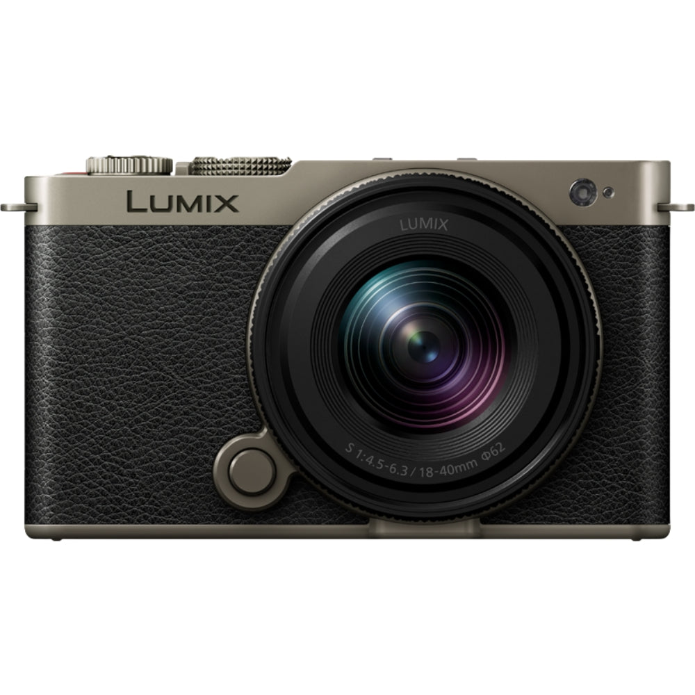 Panasonic Lumix S9 mirrorless camera with 18-40mm F/4.5-6.3 video lens, professional video equipment for filmmaking and photography
