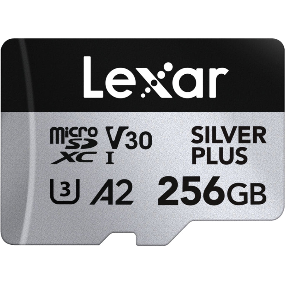 Lexar 1066X microSDXC Silver Plus (V30) R205/W150 Memory Card