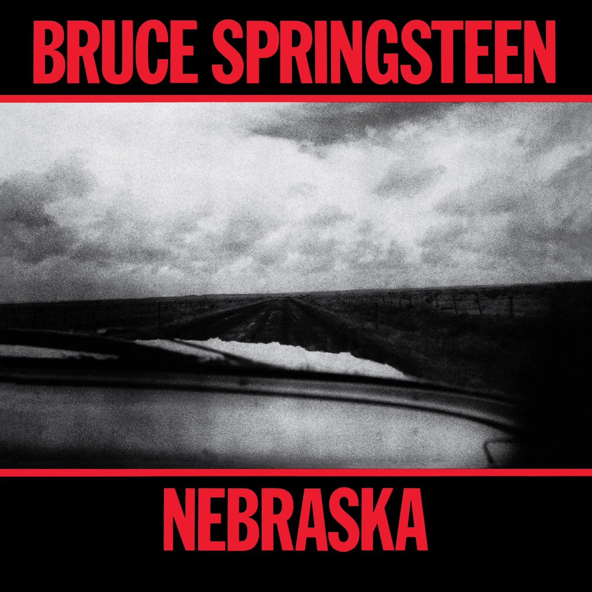 Bruce Springsteen Nebraska '82 vinyl 5LP album by Sony Music Entertainment, black color, with cover artwork visible.