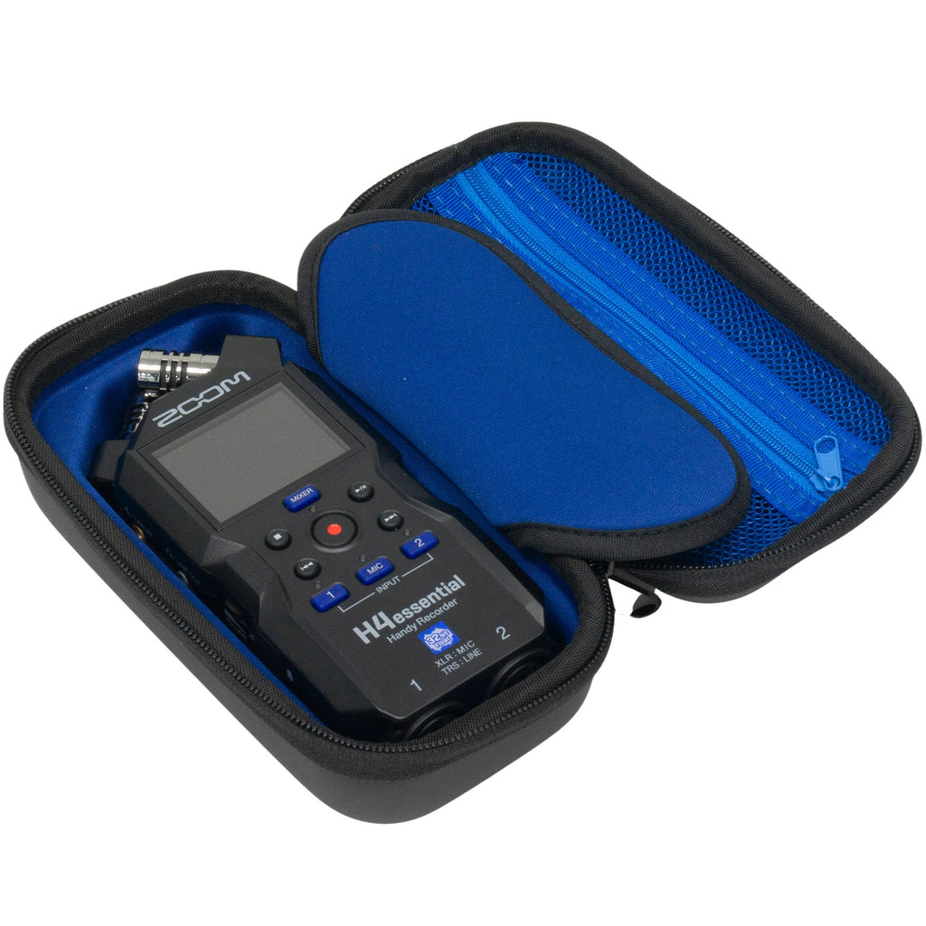 Zoom APH-4e digital recorder showing front view with control buttons and display screen on a plain background.