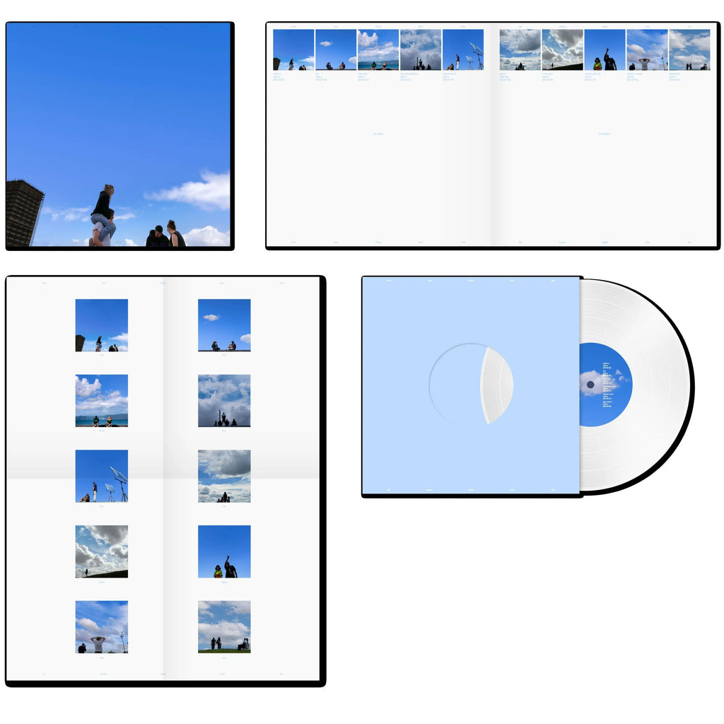 Fred again.. Ten Days vinyl LP in white, electronic music record with Atlantic Records branding and colorful album cover artwork.
