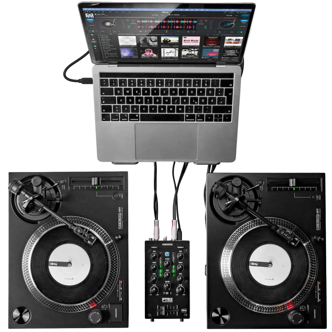 Reloop PTB-2 | Portable 2+1-Channel DJ Mixer at Soundium