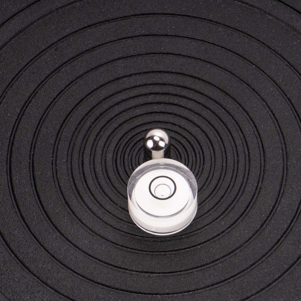 Reloop turntable cartridge mount and gauge set for easy alignment and precision audio performance.