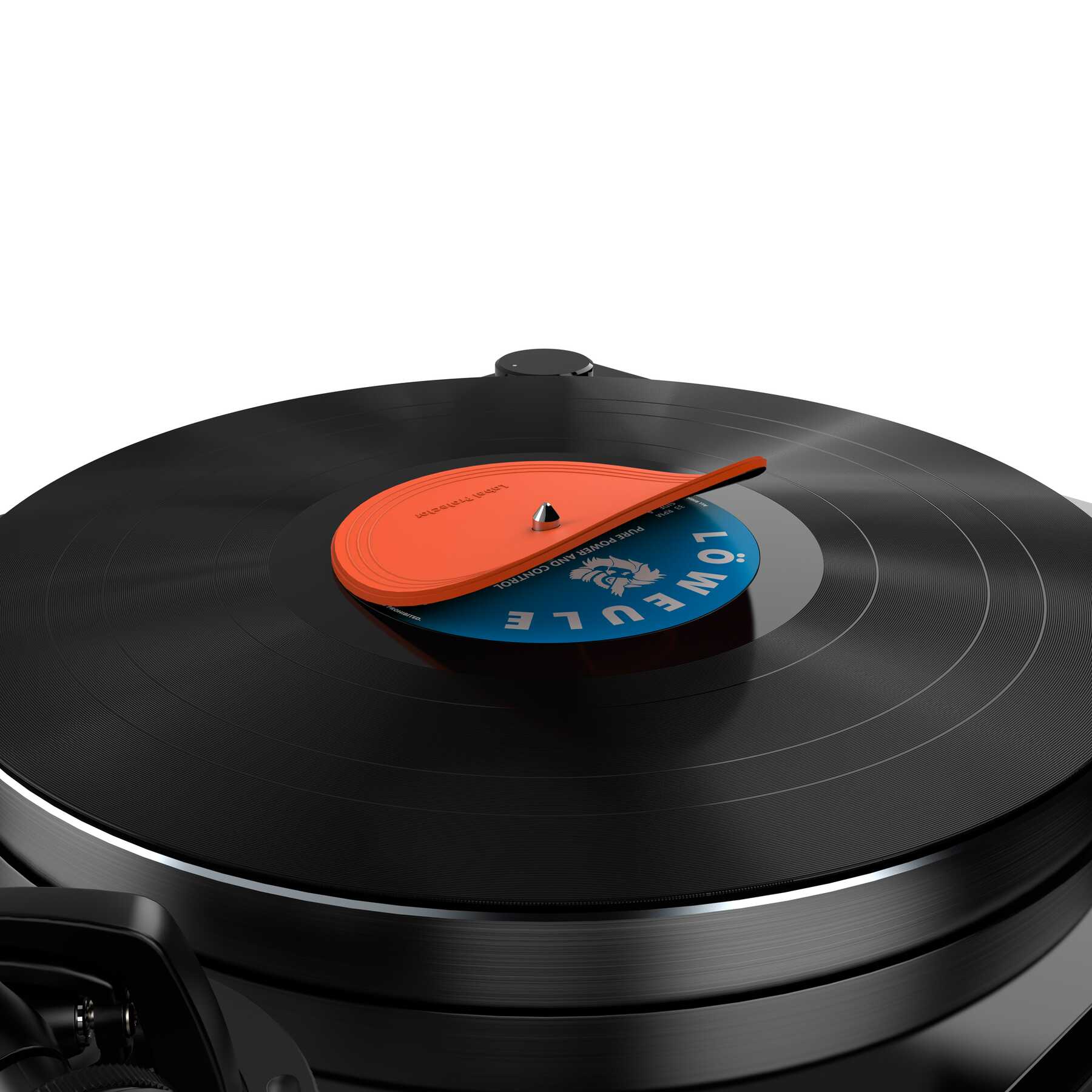 Reloop Premium 3-in-1 record care set with record brush and cleaning tools for vinyl records.