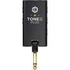 IK Multimedia Tonex Plug audio interface plugin with knobs and interface display for guitar and instrument tone modeling.