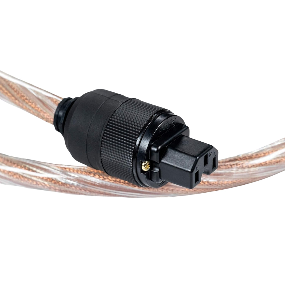 SilentPower Nova 1.8m cable showcasing durable connectors and flexible design for reliable connectivity.