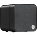 Cambridge Audio MSX 10 speakers with sleek black design and compact size, ideal for high-quality audio playback.