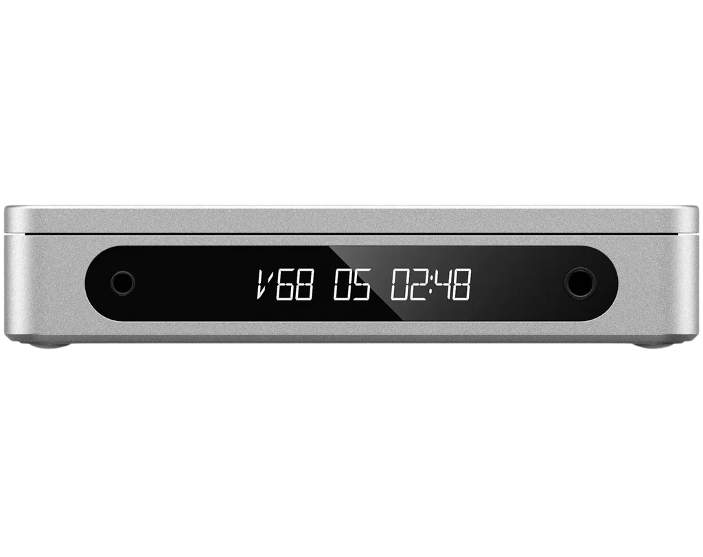 FiiO DM13 BT portable music player with sleek design, touchscreen display, and Bluetooth connectivity in black.
