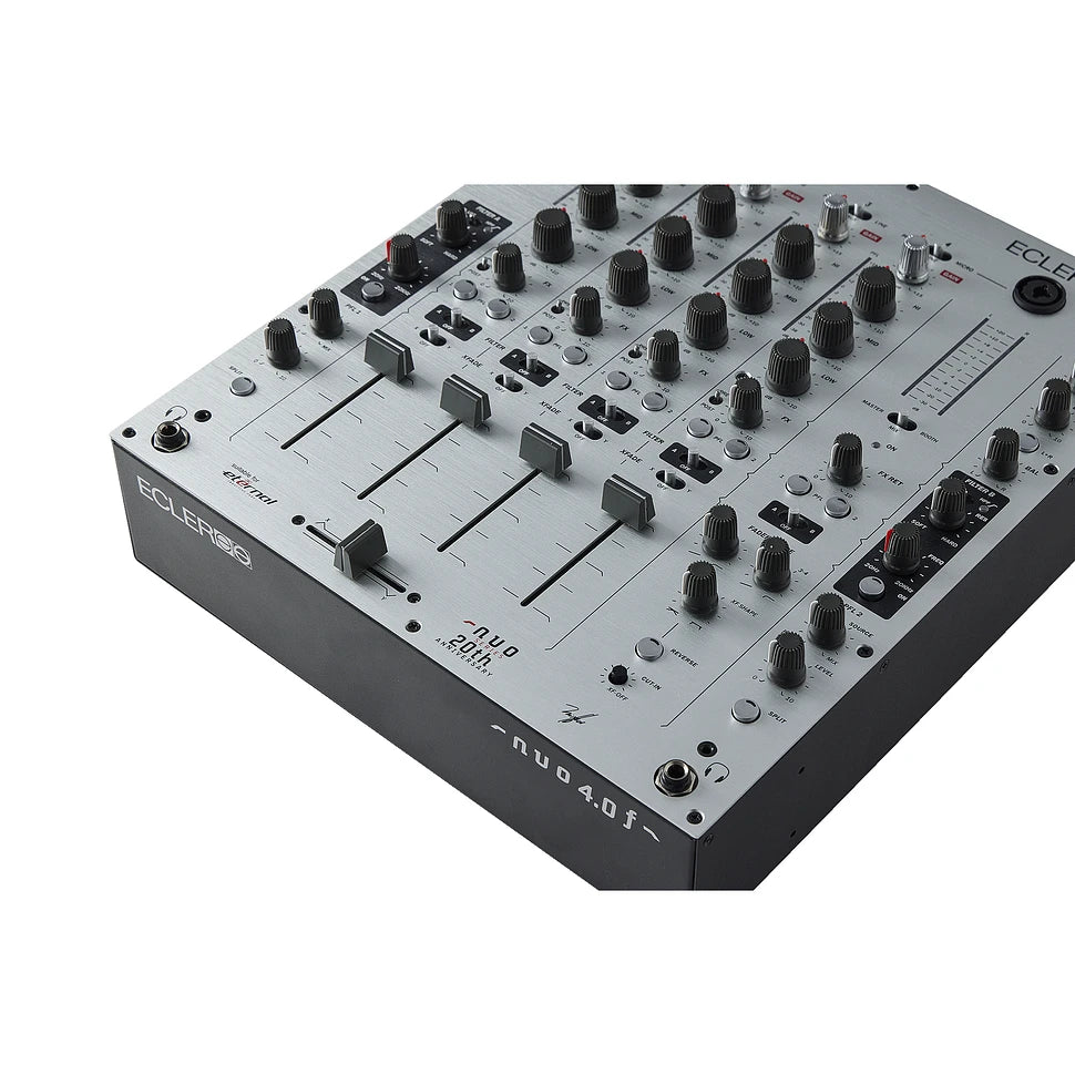 ECLER NUO4 DJ ミキサー Ecler NUO4.0F: A 4-channel DJ Mixer with Analogue Filters