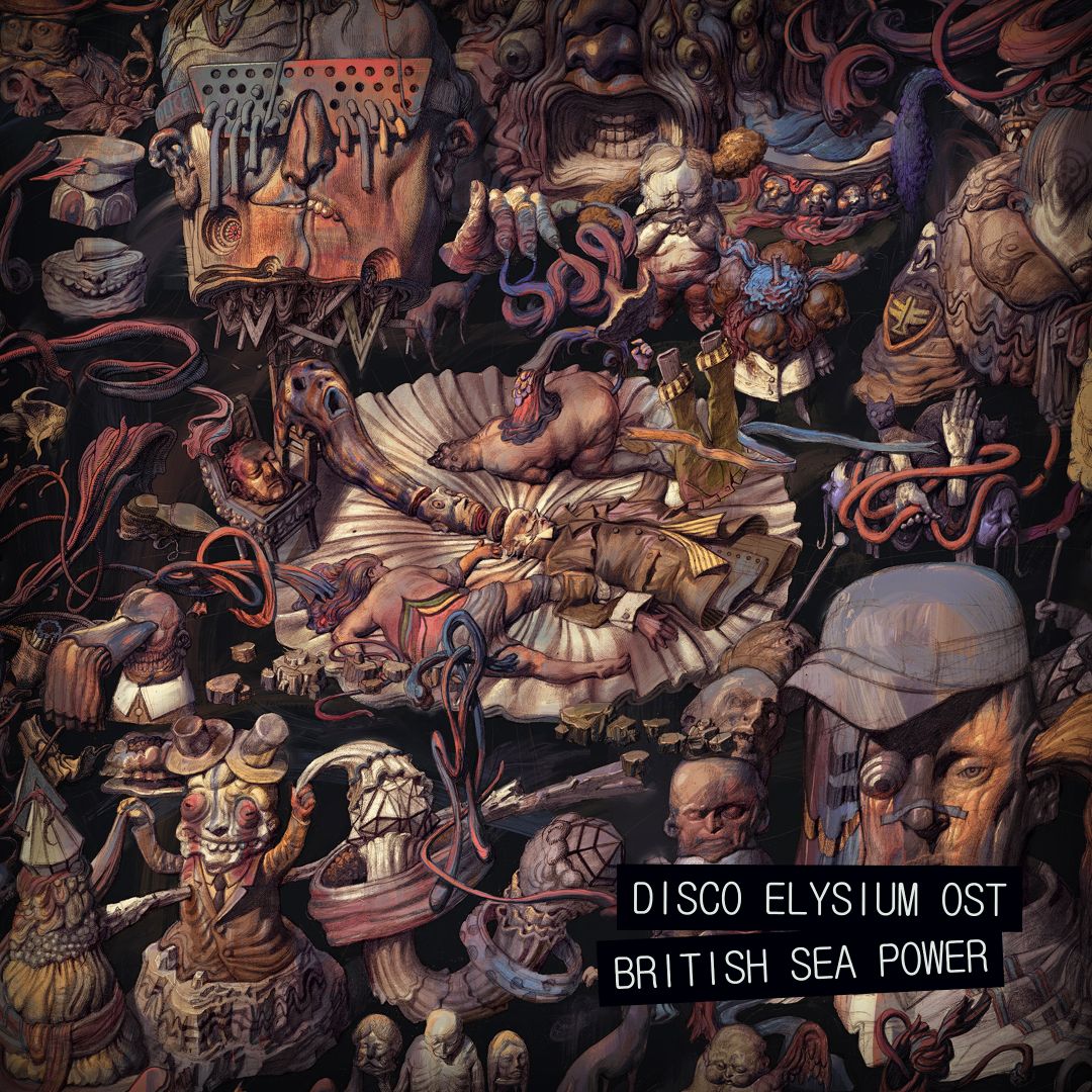 Black vinyl 3LP of British Sea Power's Disco Elysium album, featuring rock, indie, and pop music, released by Republic of Music.