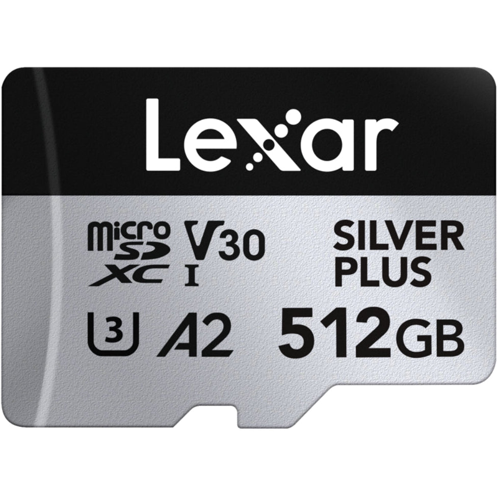 Lexar 1066X microSDXC Silver Plus (V30) R205/W150 Memory Card