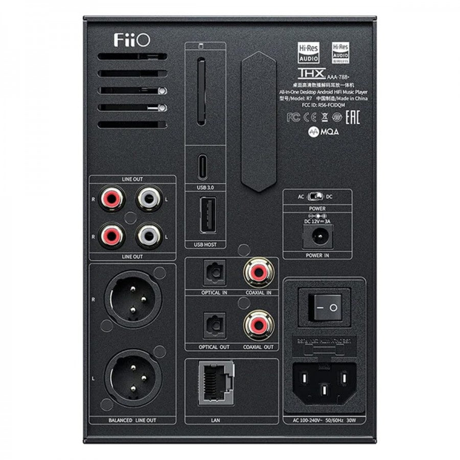 FiiO R7 – All-in-One Desktop Streamer, DAC & Headphone Amp | Soundium