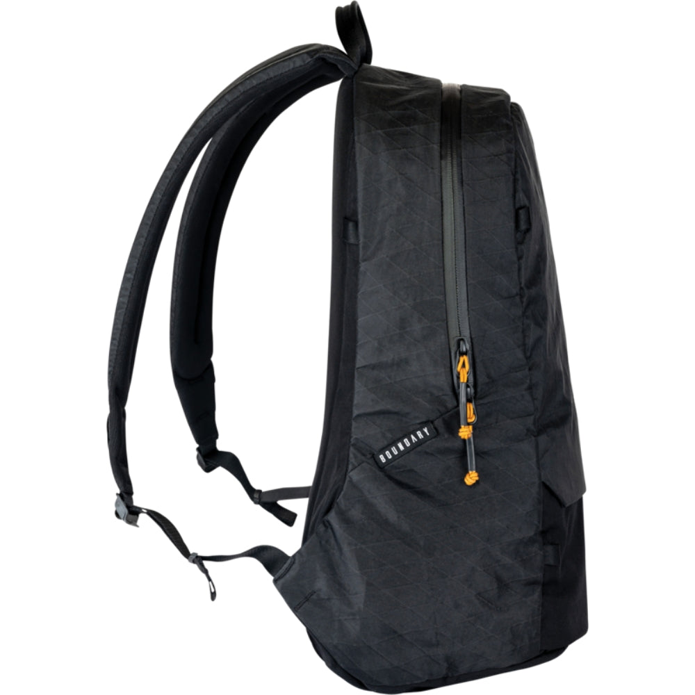 Boundary Supply Rennen Daypack X-Pac with padded straps and multiple compartments, designed for carrying video equipment securely.