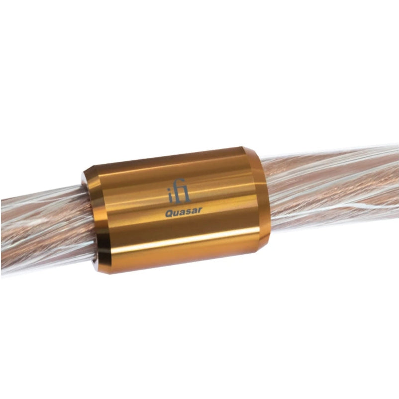 SilentPower Quasar Cable 1.8m showing durable connectors and flexible design ideal for high-performance audio setups.
