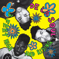 De La Soul 3 Feet High And Rising black vinyl 2LP record, hip-hop album with colorful cover art, Chrysalis Records edition