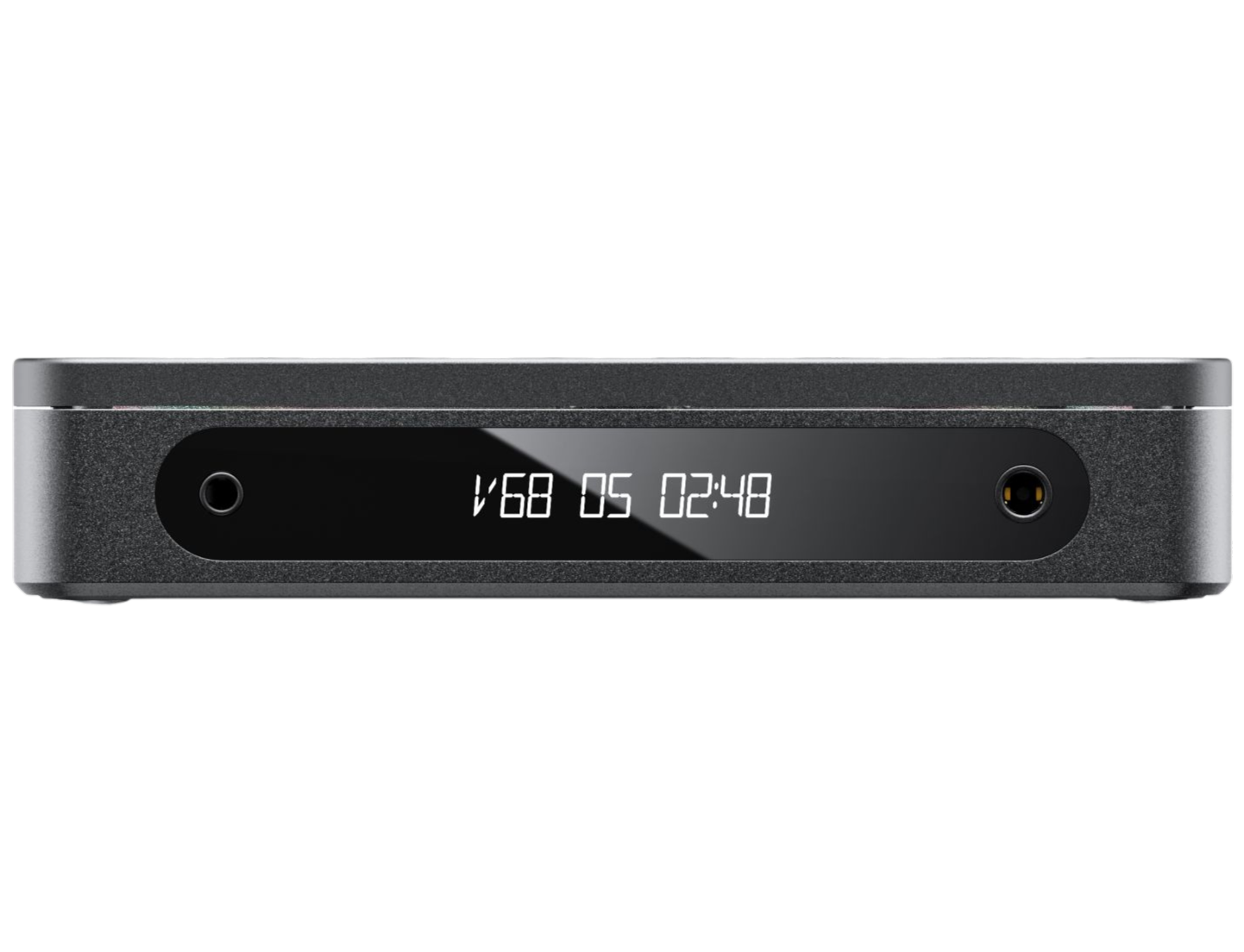 FiiO DM13 BT portable music player with sleek black design, touchscreen display, and Bluetooth connectivity.