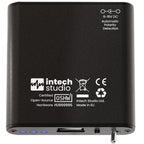 Intech Studio KNOT MIDI interface with multiple input and output ports, compact design, and professional audio connectivity.