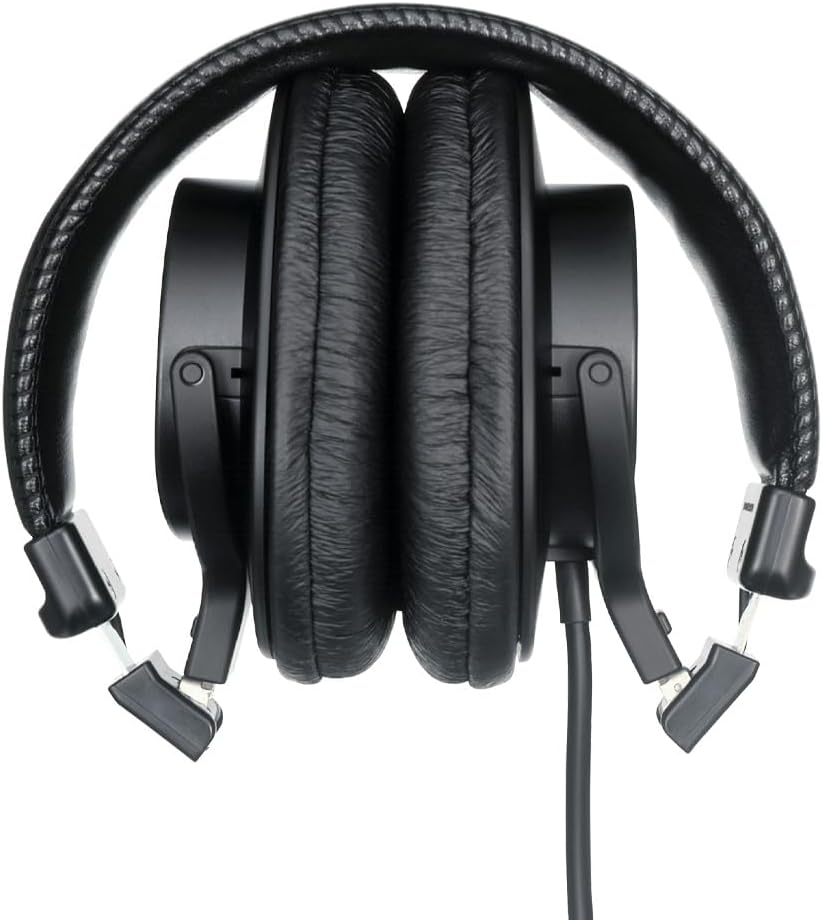 Sony MDR-7506 studio headphones with over-ear design, black color, and adjustable headband for professional audio monitoring.