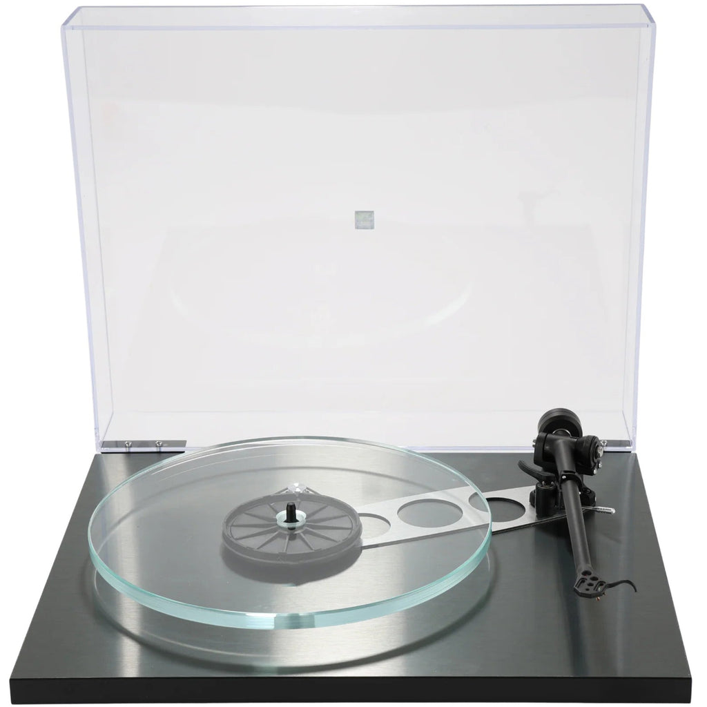 Rega Planar 3 Eco Special turntable with wooden plinth and tonearm, showcasing its sleek design and high-quality build.