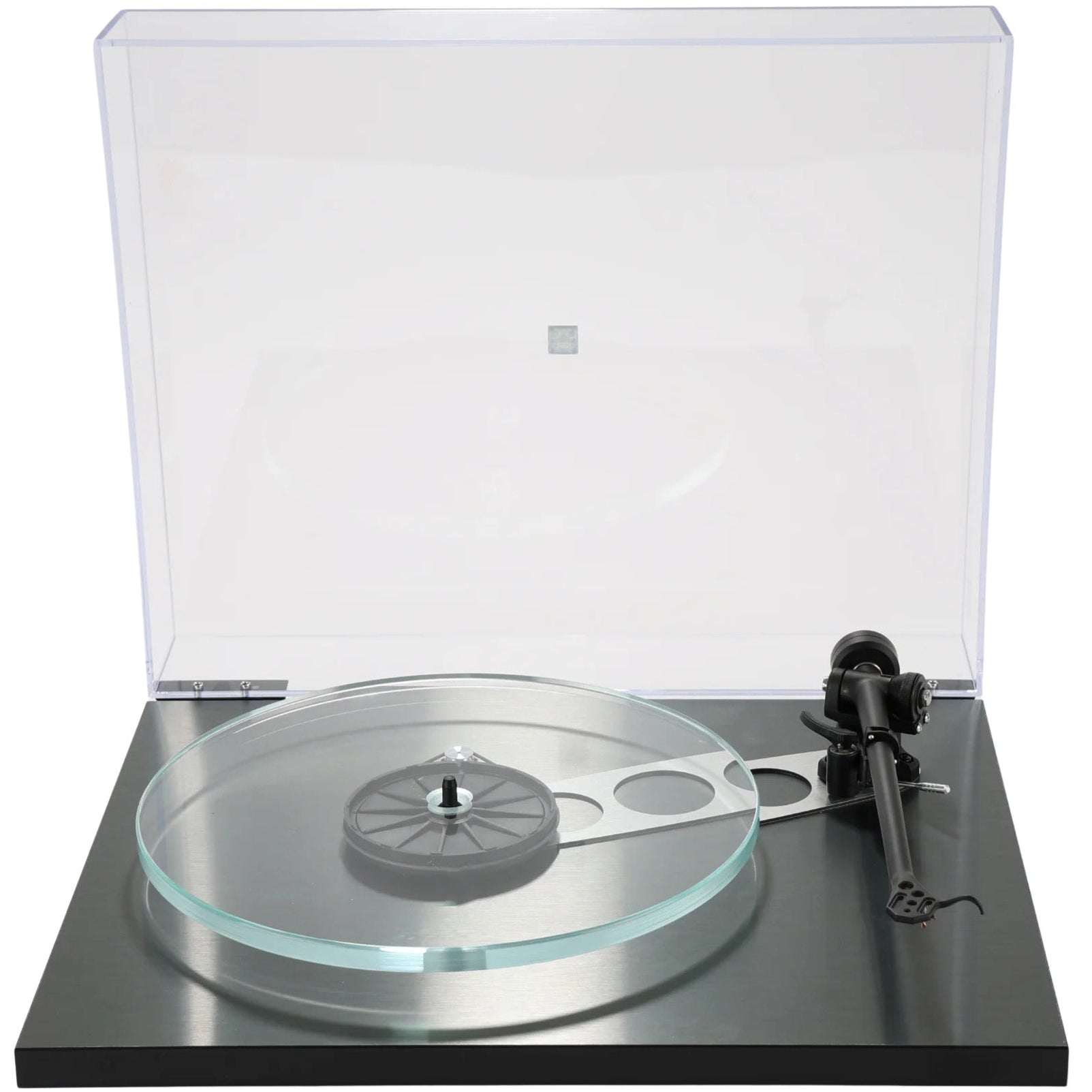Rega Planar 3 Eco Special turntable with wooden plinth and tonearm, showcasing its sleek design and high-quality build.