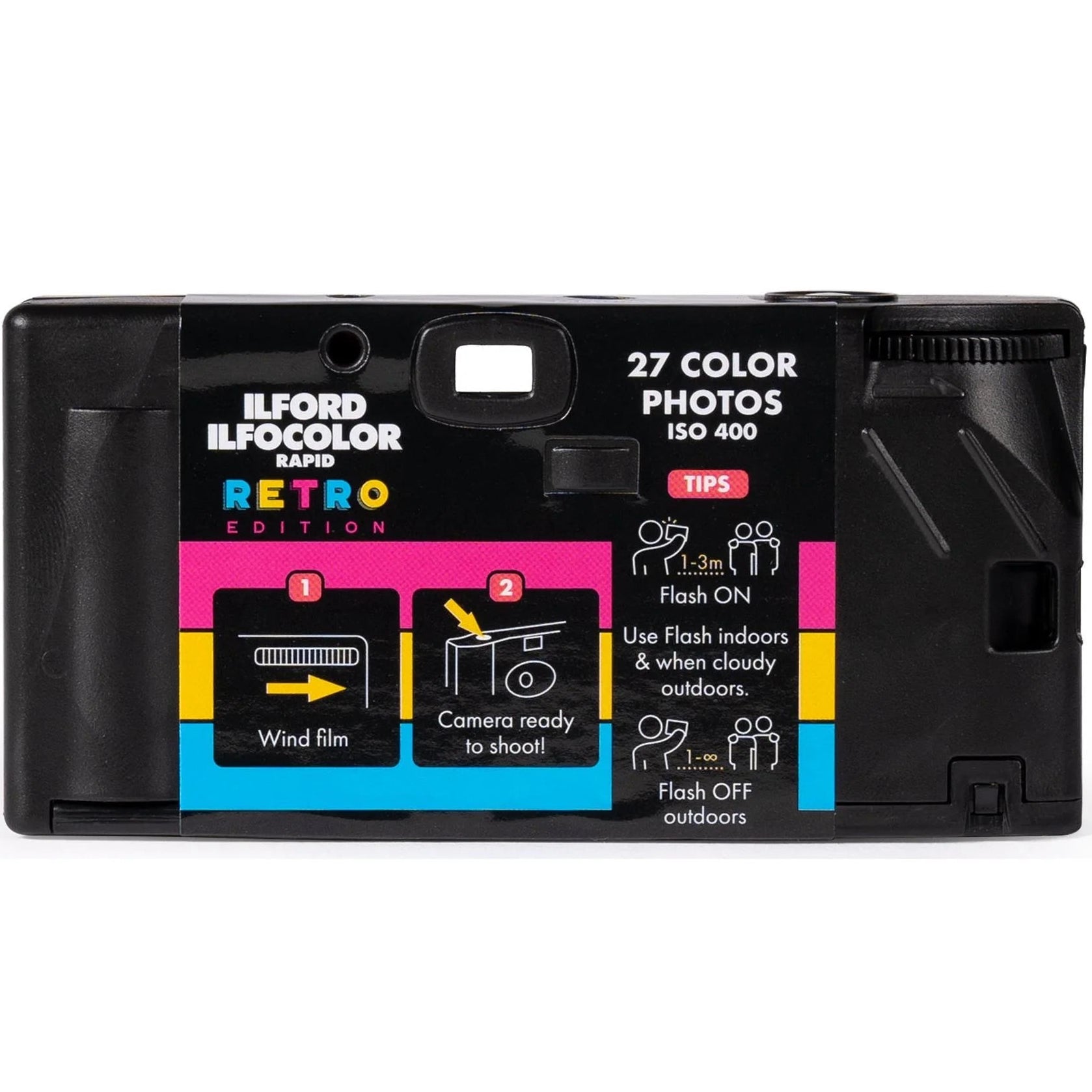 Ilford Ilfocolor Rapid Single Use Camera (Retro Edition)