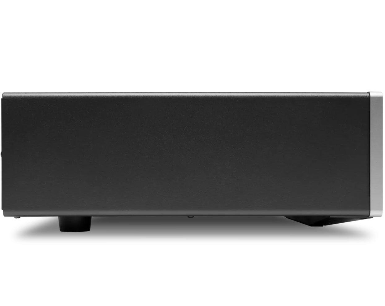 Cambridge Audio EXA100 stereo amplifier with sleek black design and control knobs, ideal for high-quality audio listening.