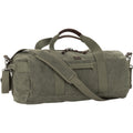 Think Tank Retrospective Duffel used as a video equipment bag with padded compartments and durable black fabric.