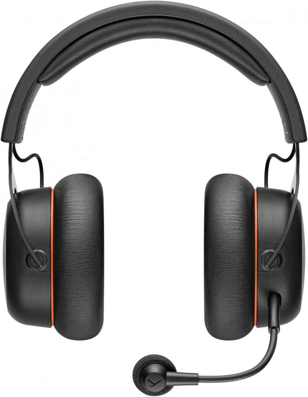 Beyerdynamic MMX 200 Wireless gaming headphones with over-ear design and adjustable headband, black color, and built-in microphone.