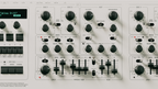UDO Audio DMNO keyboard synthesizer with control panel featuring knobs, buttons, and a sleek black design.